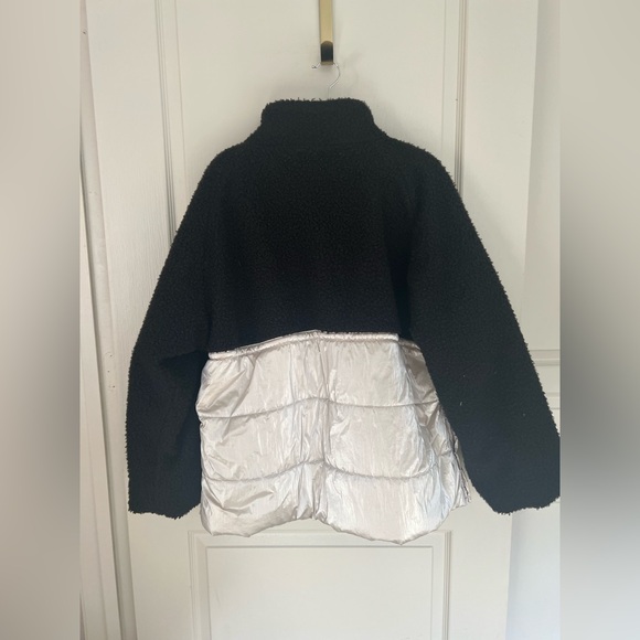 Maeve by Anthropologie Sherpa Puffer Jacket Size Large - Picture 4 of 8
